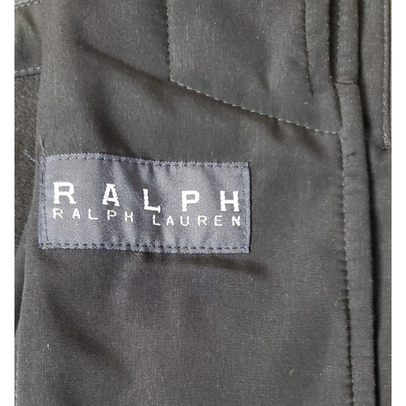 Ralph Lauren Black Rain Coat Topcoat Overcoat Removable Wool Liner Men's XL - Picture 7 of 14